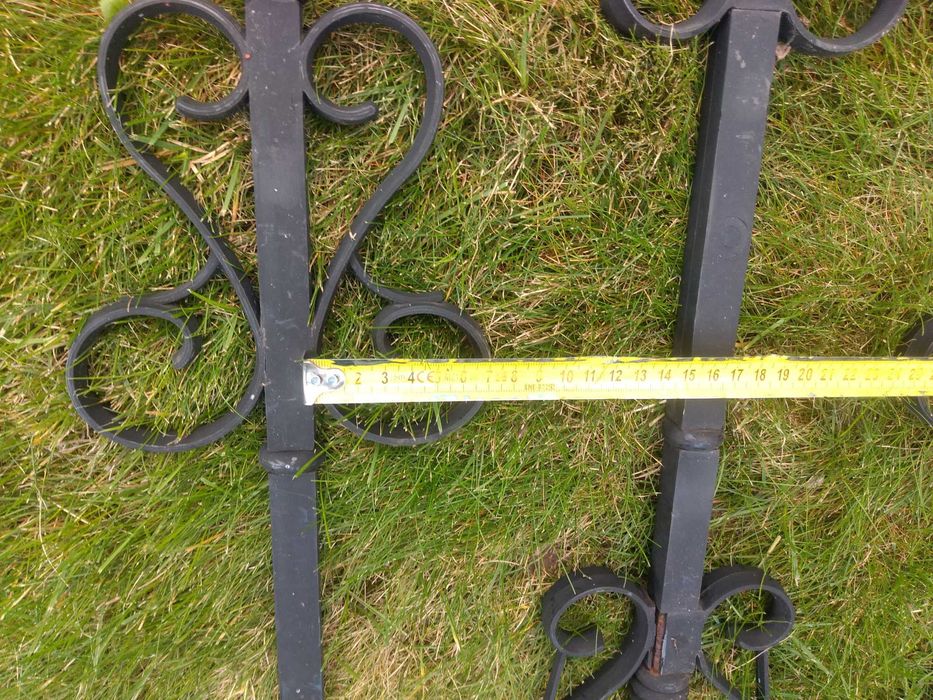 używane tralki ogrodzeniowe metal / tworzywo działka, kojec, 20 metrów