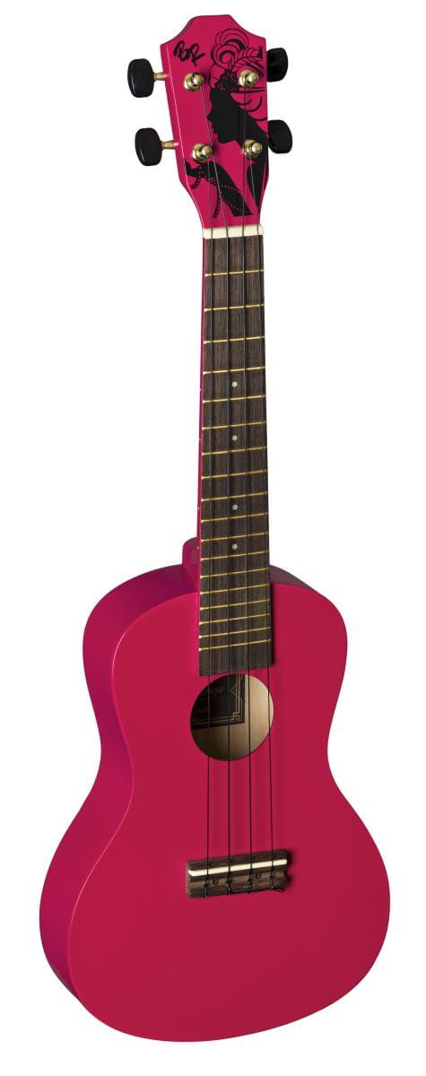 Baton Rouge UR1-C-mrd matt red (ukulele koncertowe)