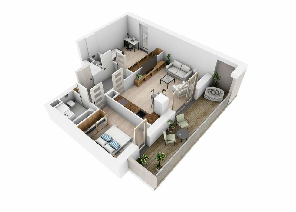 Nowe 3pok. do własnej aranżacji. Narcyzowe Osiedle.