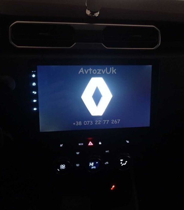 Магнитола RENAULT Duster Sandero Captur DACIA Logan CarPlay Android 14