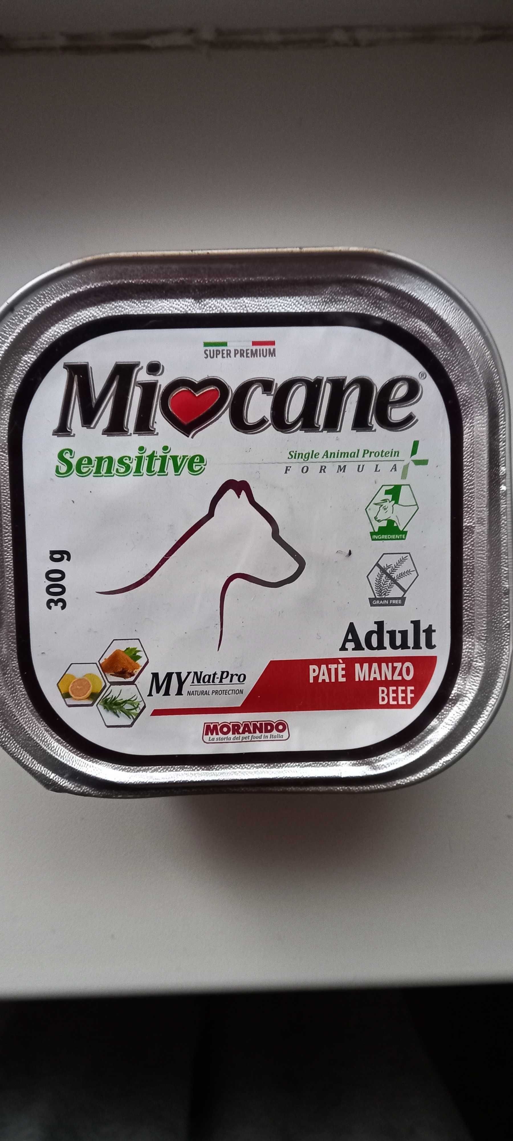 Продам паштеты гипоаллергенные для собак "MioCane Sensitivi"