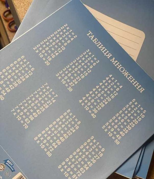 Зошит 12, 18, 24 аркушів РАЗНЫЕ