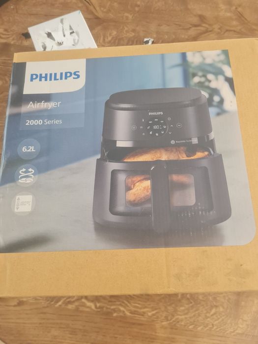 Frytkownice
›
Air Fryer Frytkownica beztłuszczowa PHILIPS Ovi NA231/