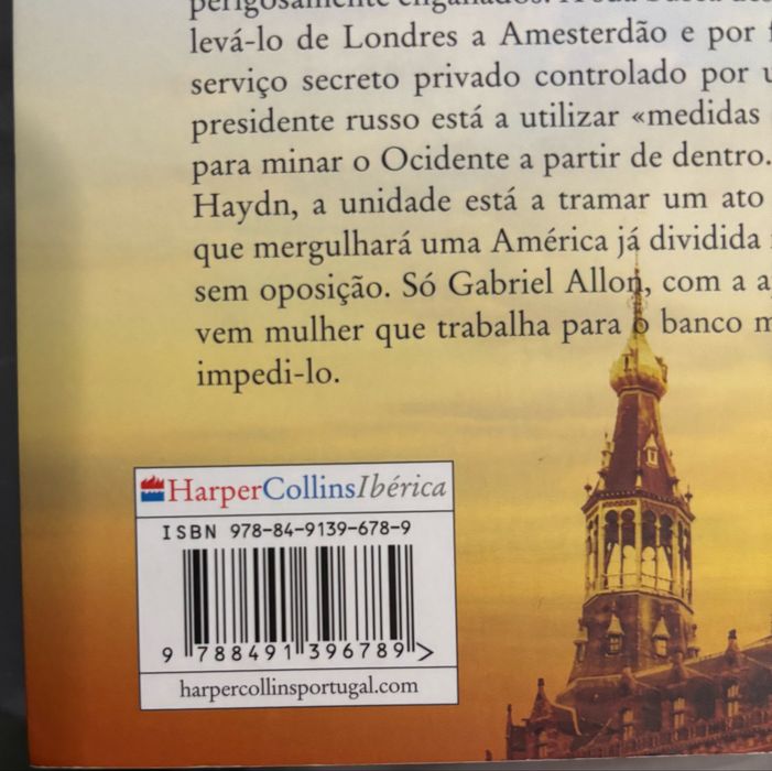 Livro daniel silva violoncelista