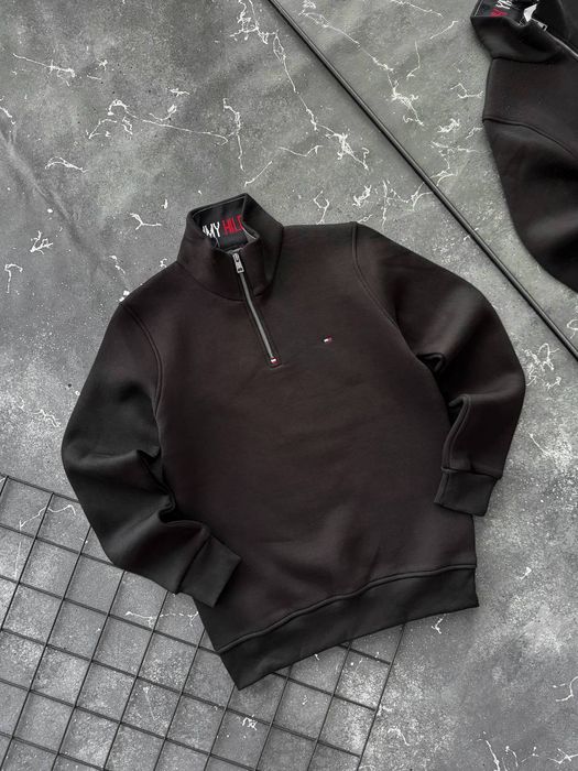 Світшот, кофта під горло на флісі Tommy Hilfiger, Stone Island, Boss