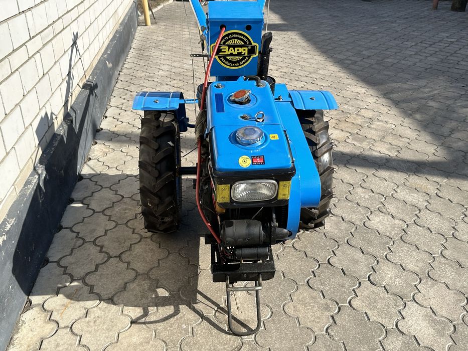 Мотоблок Зоря стартер SH 61 8 к.с. дизельний двигун зубр ТОРГ