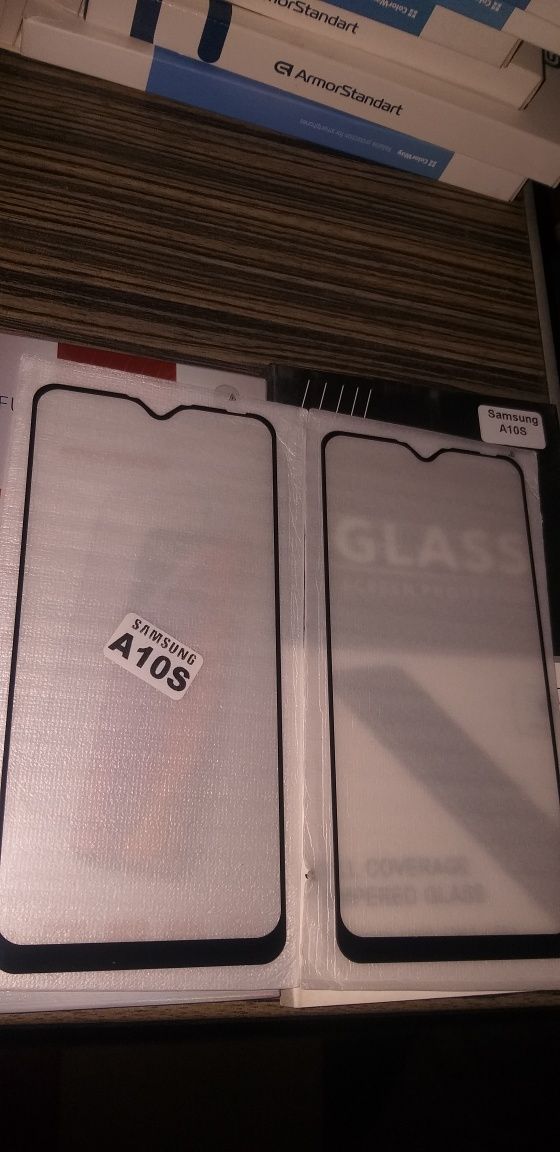 Samsung A10s Защитное Стекло Олеофобка Полная Проклейка Full Glue