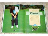 Novo a estrear. livro de capa dura “técnicas de golfe” (tamanho a4)