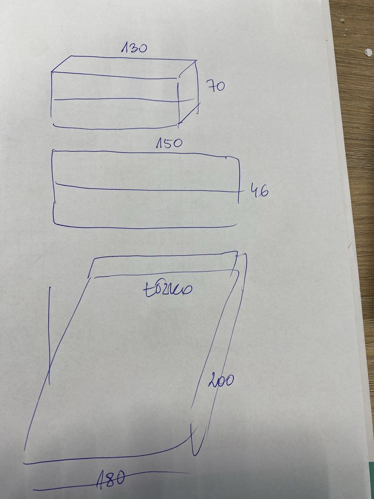 Zestaw mebli ikea Anes