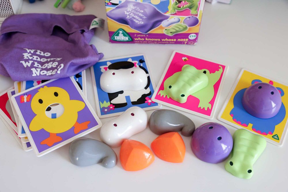 ELC іграшка Хто знає, чий ніс? Who knows whose nose?