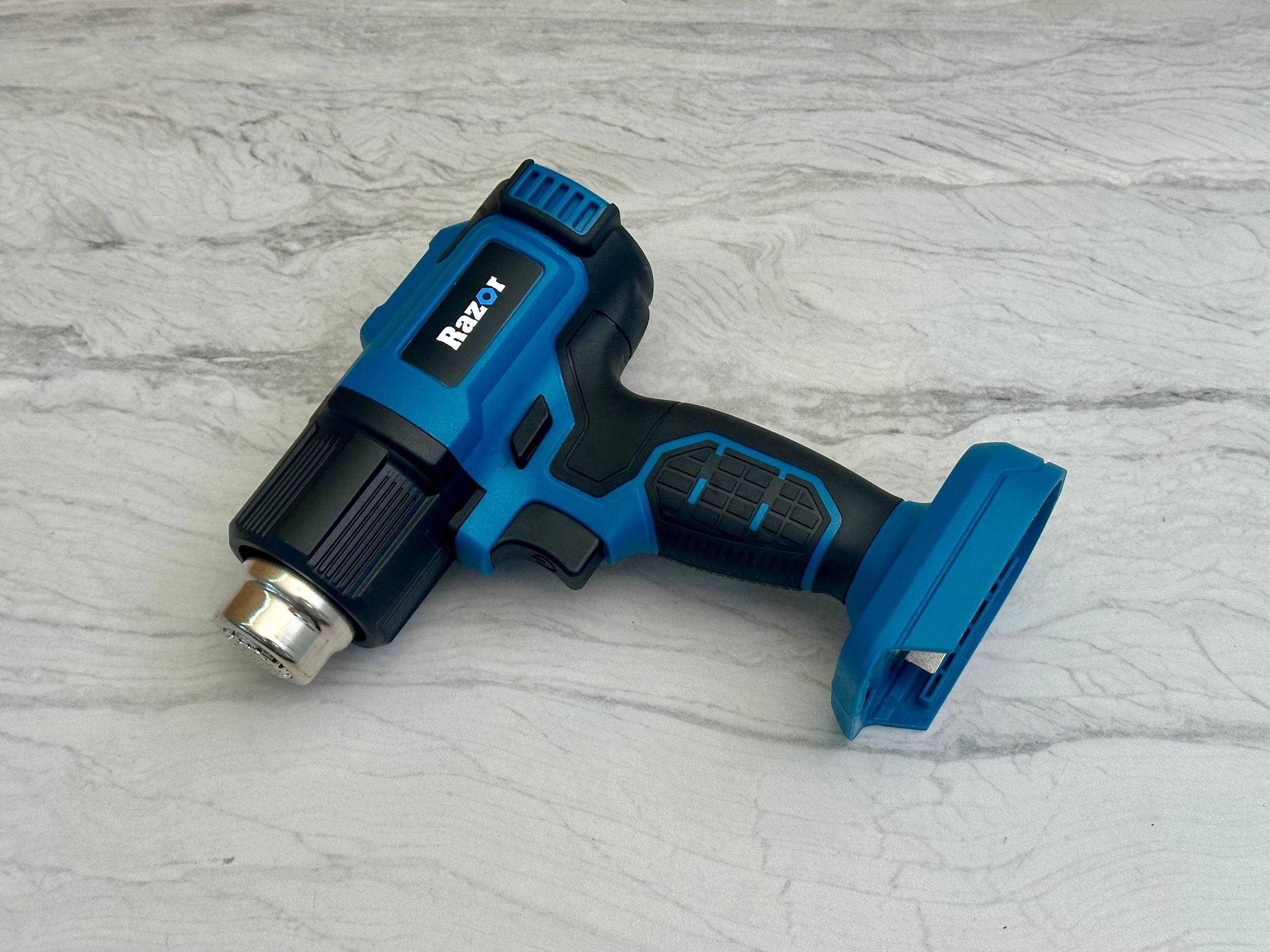 Будівельний Фен Razor HG20 + АКБ 4.0Ah – 300–500°C