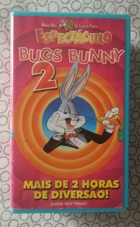 Cassete VHS Bugs Bunny 2