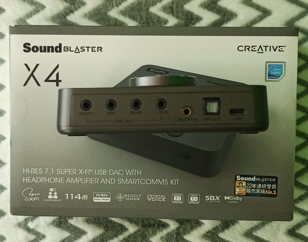 Karta dźwiękowa Creative Sound Blaster X4