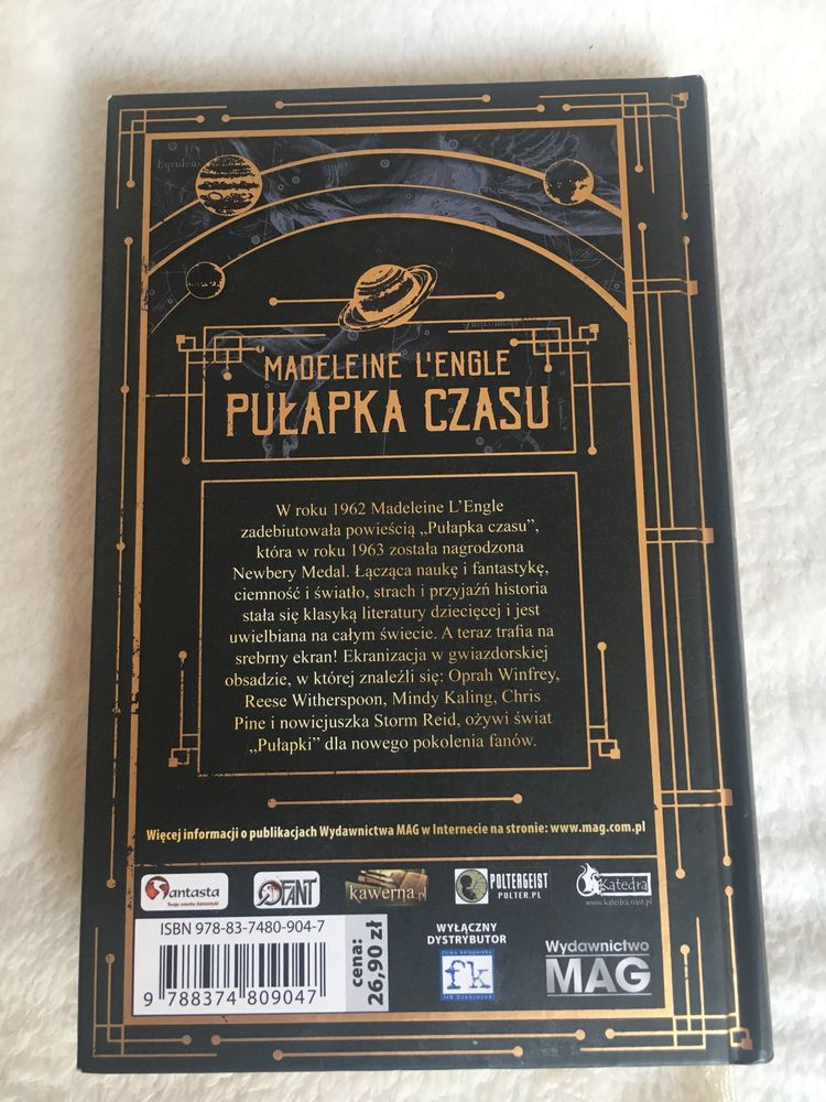 „Pułapka czasu”- Madeleine L’engle