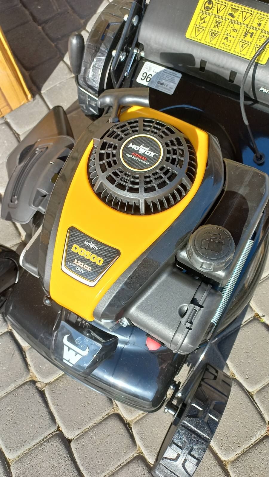 Самохідна бензинова газонокосарка Mowox PM4650SHW