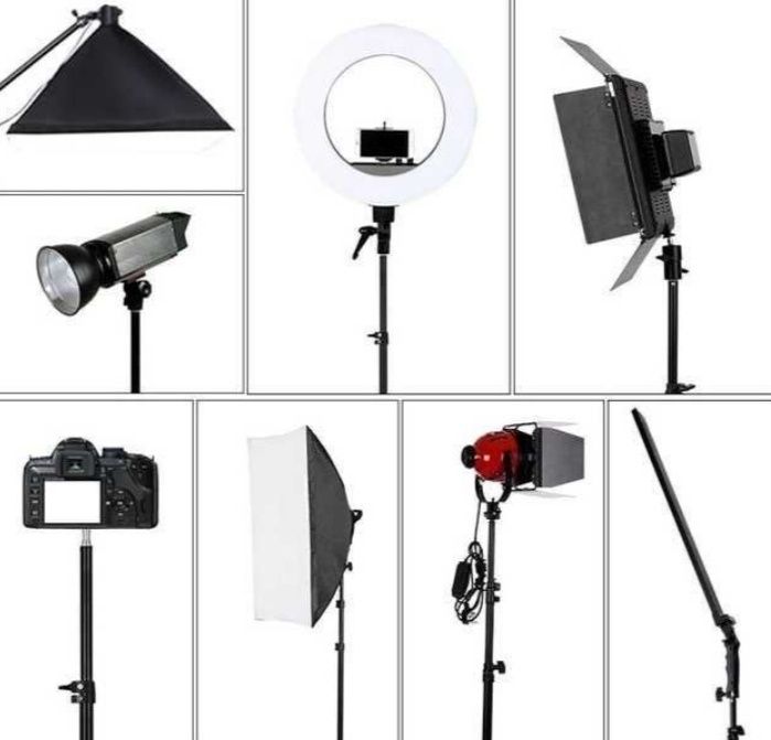 Кільцева лампа,лед лампа,світлодіодна лампа,лампа led,+ Штатив.