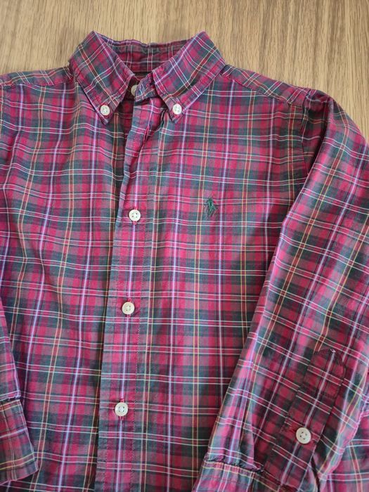 Świąteczna koszula dla chłopca ralph Lauren 110