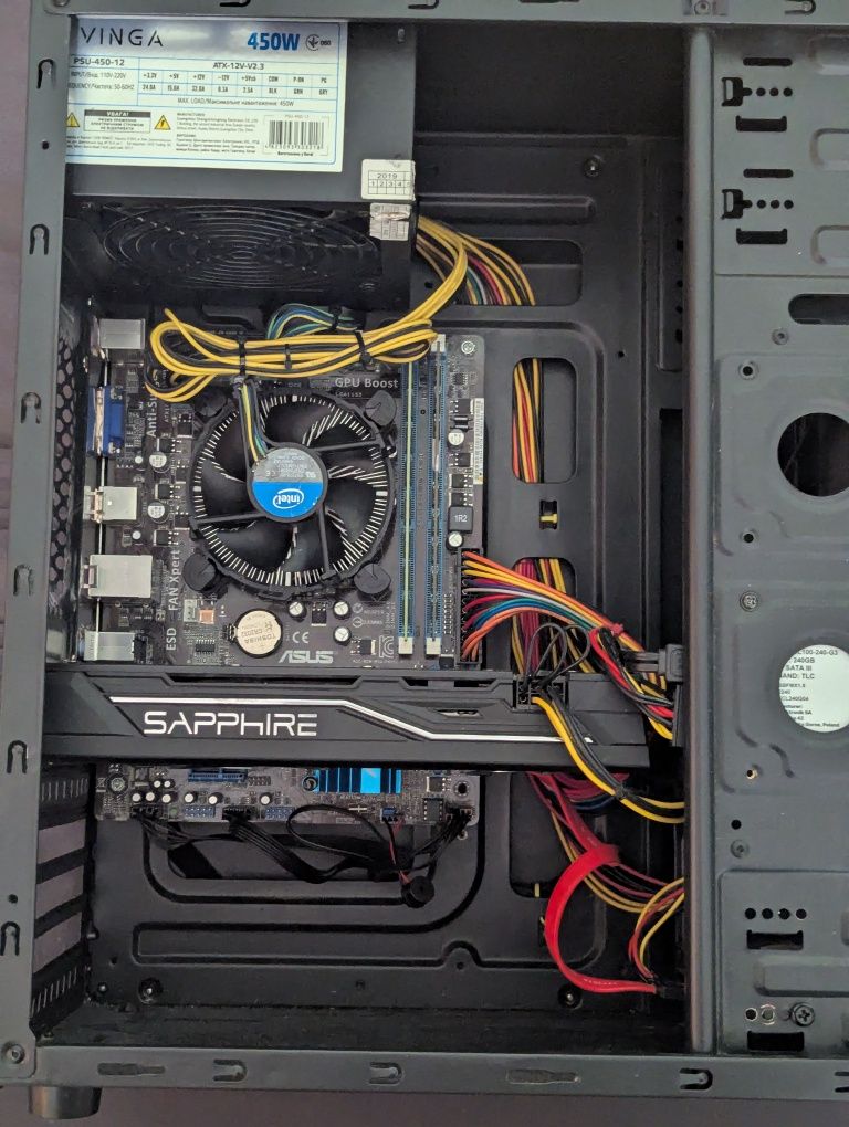 Комп'ютер пк i7-2600 rx470 16озп 240ssd 500hdd