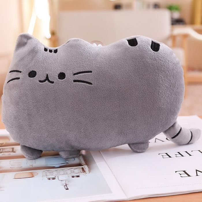М'яка іграшка кіт пушин. Игрушка мягкая кот пушин.
