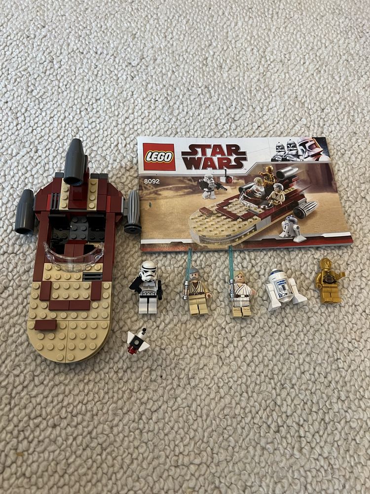 Zestaw lego star wars 8092