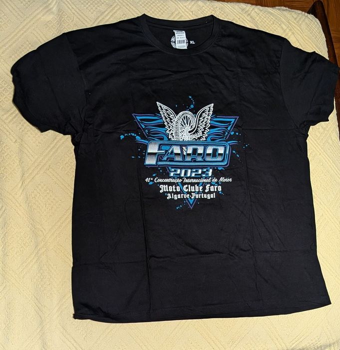 T-shirt Concentracao Moto Clube Faro 2023