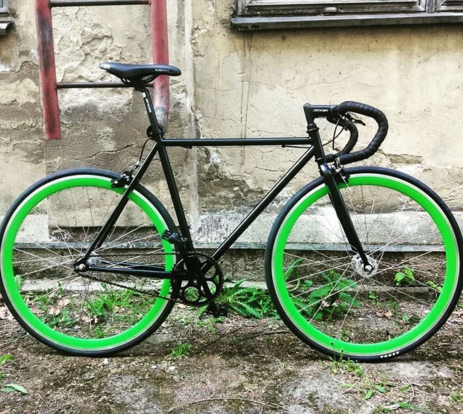 Rower szosowy single speed kolarka custom