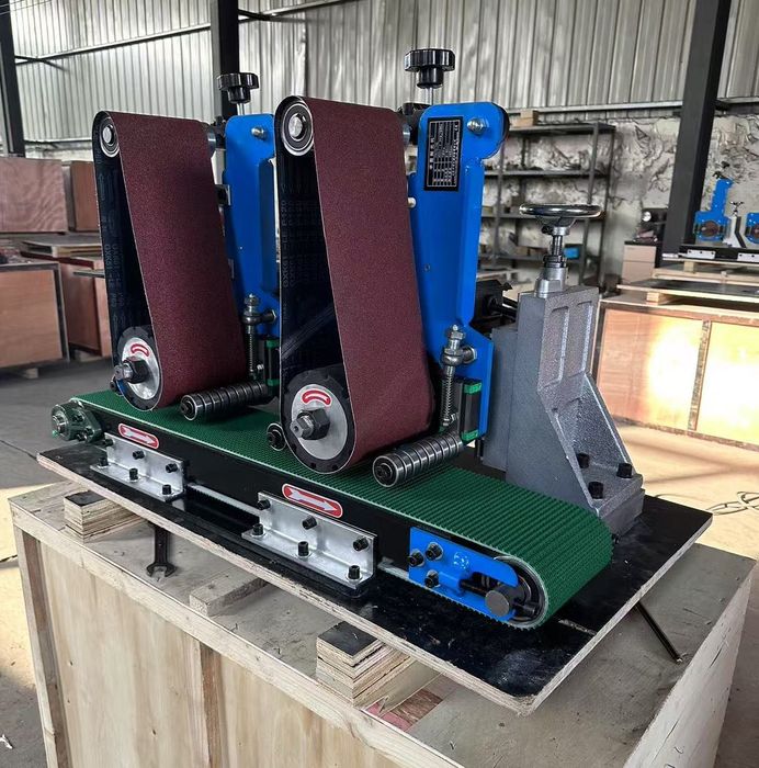 Стрічкова  машина для полірування металу (нерж. сталь алюміній)