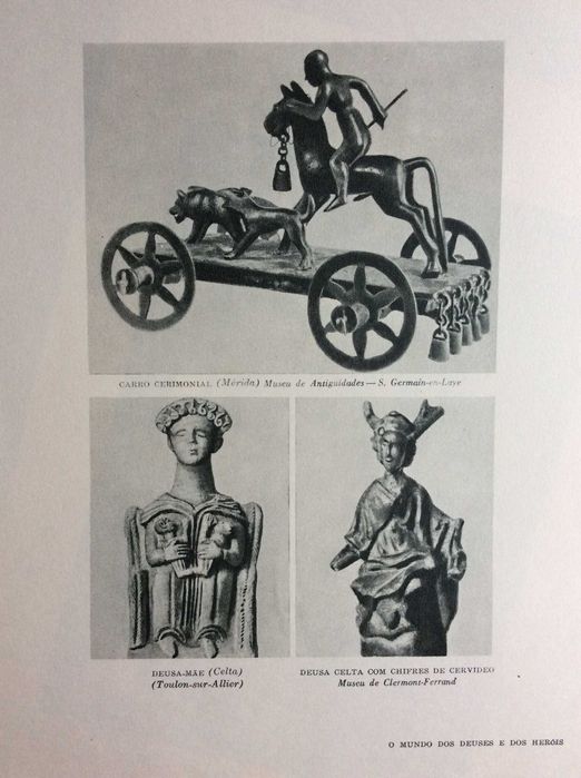 O mundo dos Deuses... Estampas do ano 195? Ver descrição das imagem/s