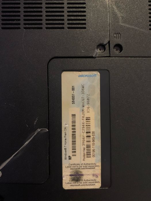 Notbook HP (retirada Parede)