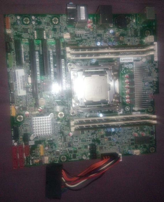 Комплект с xeon e5-2680 v4 32gb материнка Lenovo