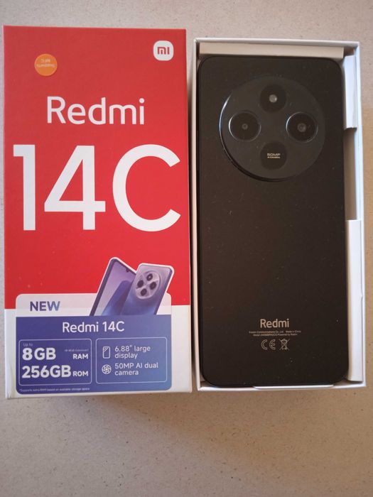 Redmi 14c, 8GB/256GB , como novo, excelente relação benefício/custo