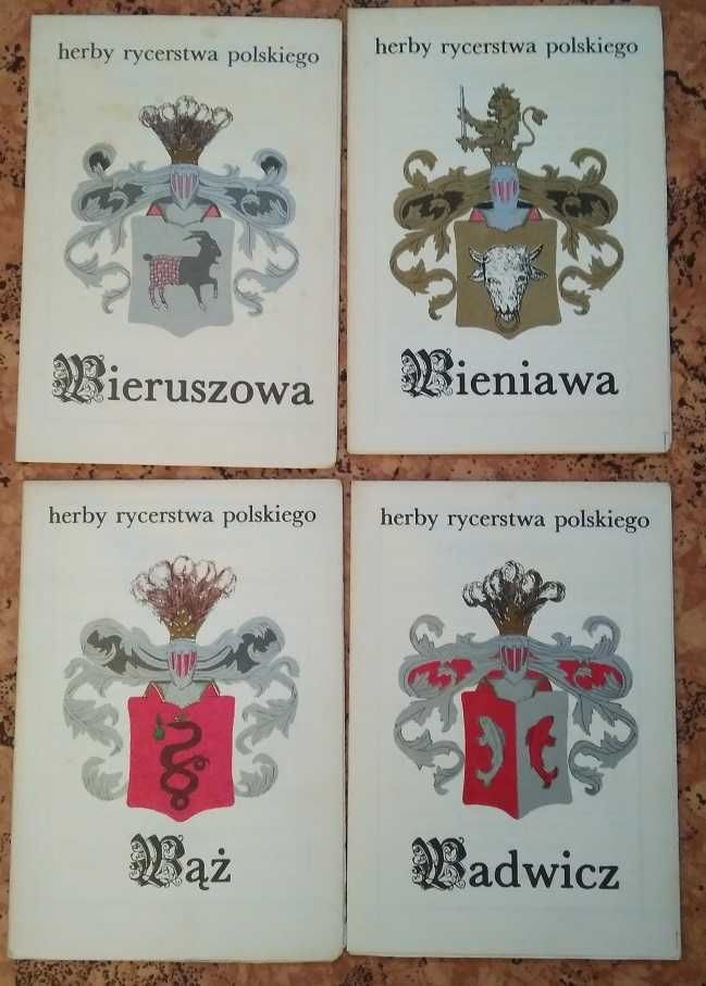 Herby rycerstwa polskiego - 64 szt