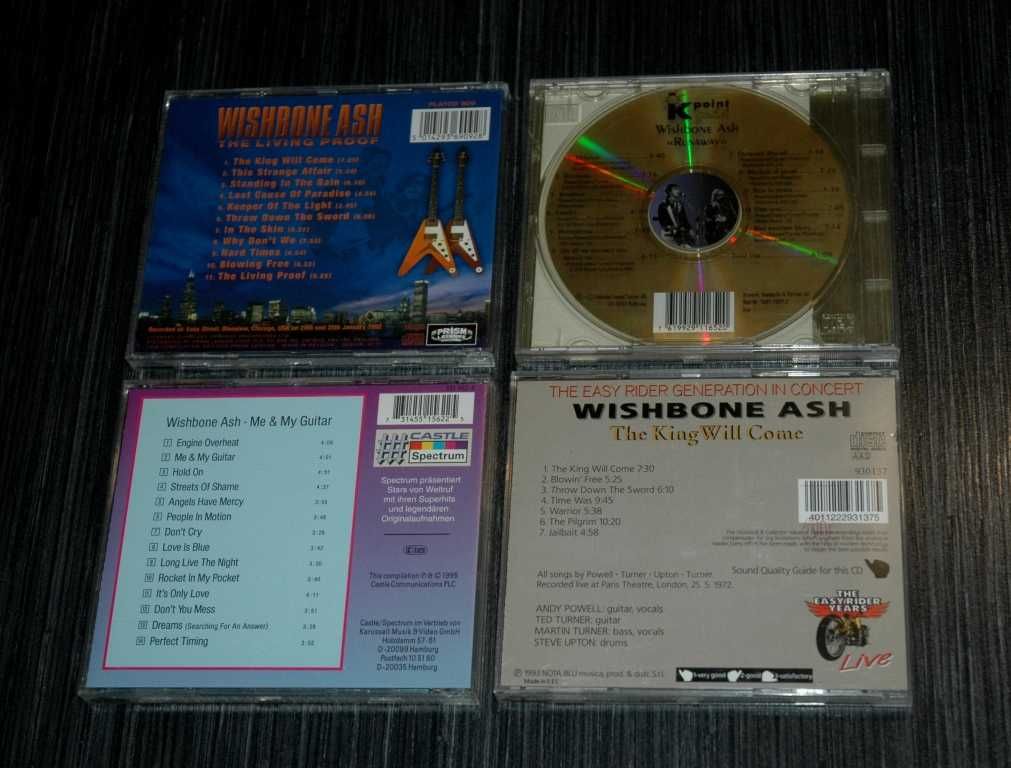 WISHBONE ASH - Kolekcja 4 albumów.