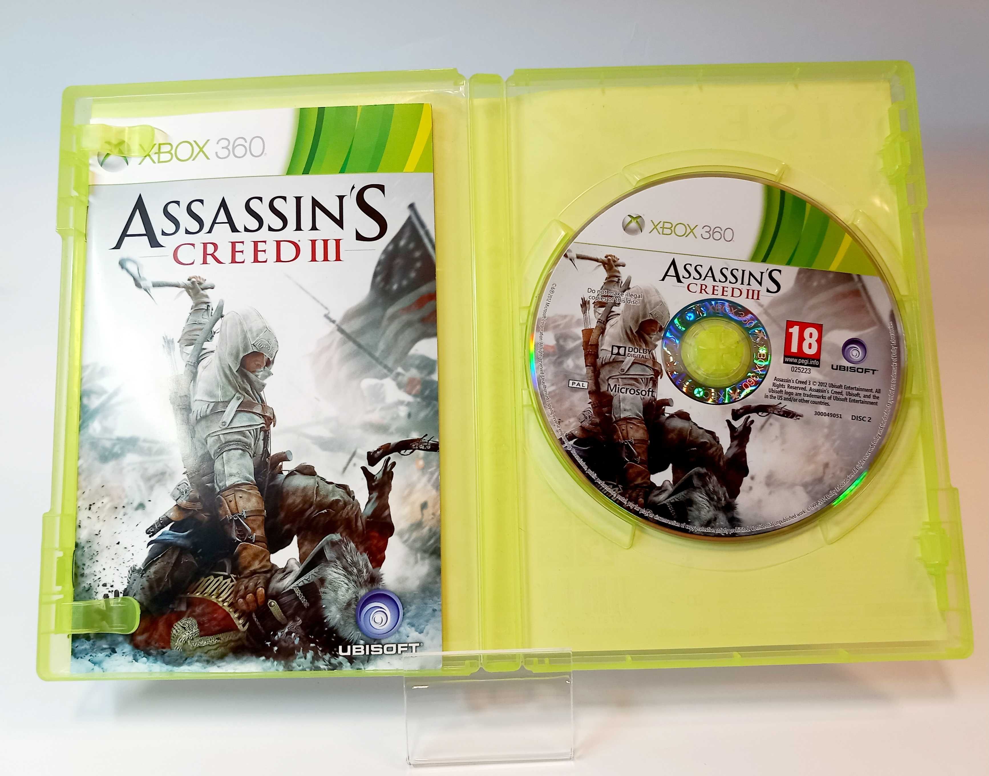 GRA XBOX 360 Assassin's Creed III 595/24/HUT