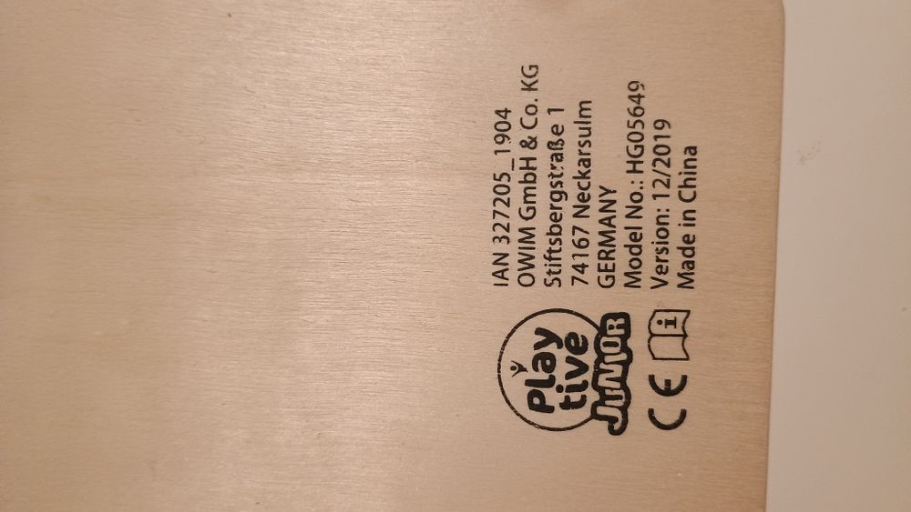 Drewniana układanka ciało człowieka puzzle edukacyjne Playtive