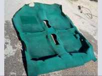 Alcatifa verde Peugeot 205
