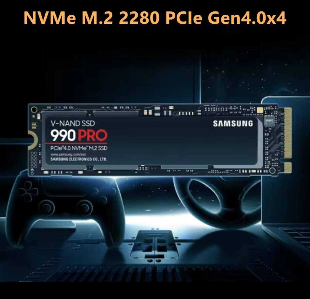 SSD M2 PCIe NVMe 4.0 / 1TB / 2TB / 4TB - ( Швидкісні накопичувачі )