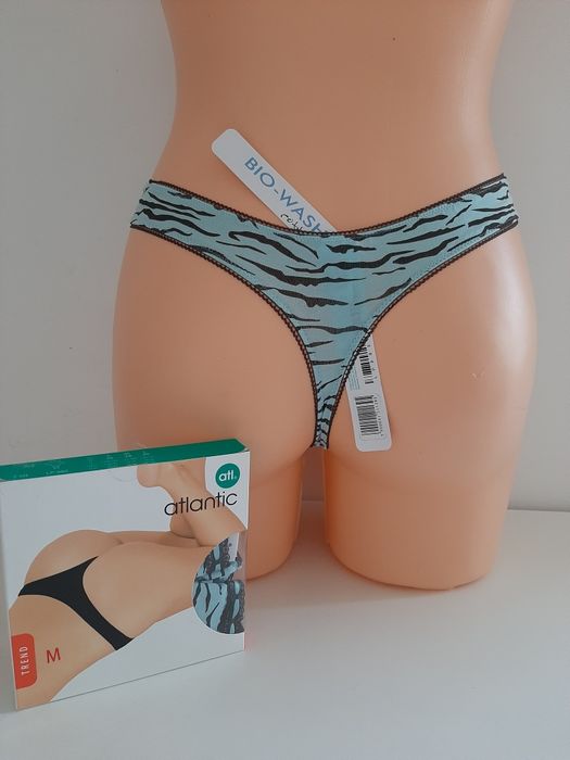 Stringi damskie Atlantic, rozmiar M, 2 sztuki