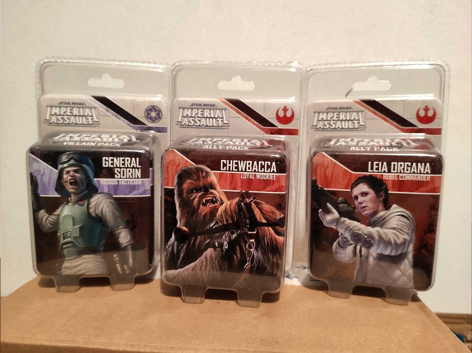 Star Wars: Imperial Assault - Chewbacca, Sorin i Leia ENG