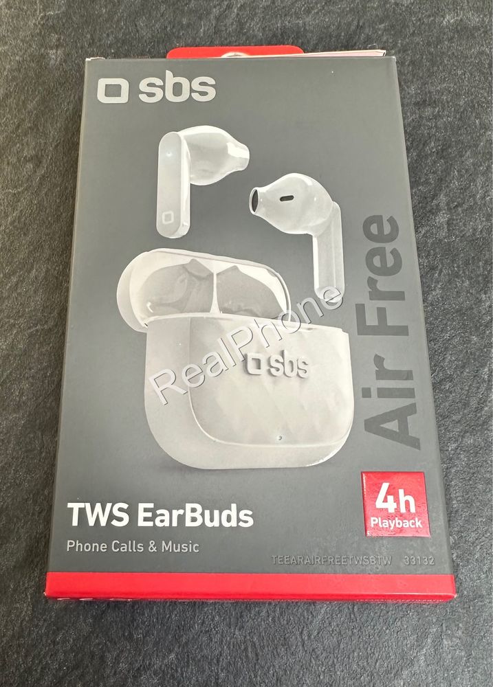 Навушники SBS TWS AIR FREE White
