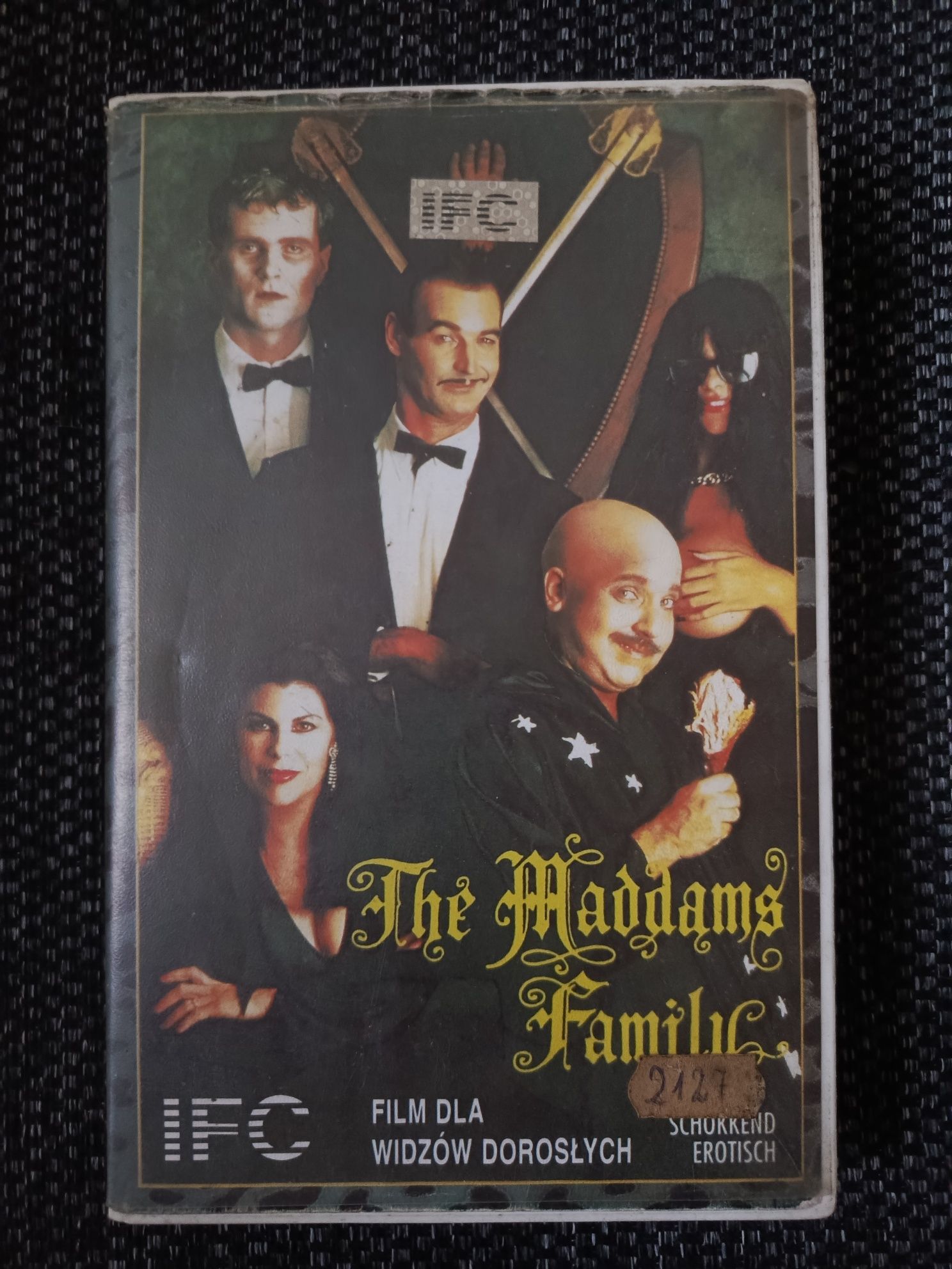 The Addams Family super film na kasecie video
