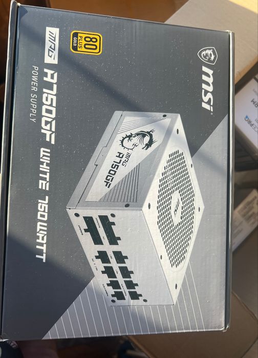 Білий ПК+монітор та інше Ryzen 5600, b550m, 1070ti