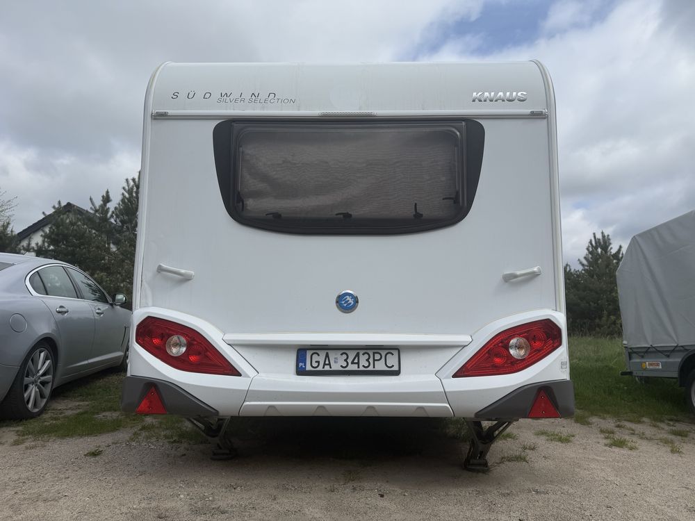 Przyczepa Kempingowa Knaus 450 FU Silveredition 2016