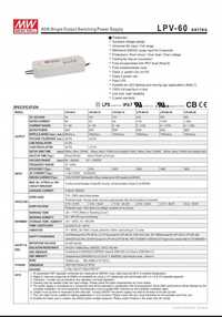 Zasilacz LED MEAN WELL LPV-60-12