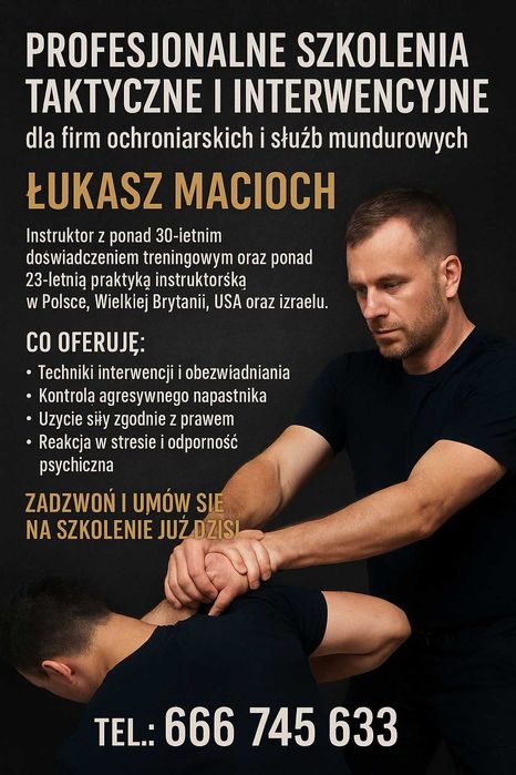 Profesjonalne szkolenia z bezpieczeństwa i ochrony