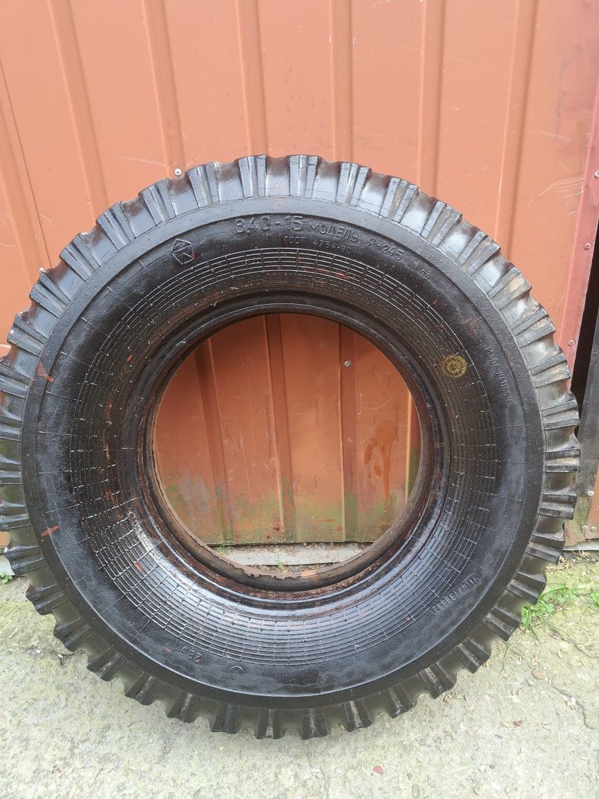 Opony 6.50 R 16C Żuka, 6.00 R 16C, 8.40 R 15 Uaz