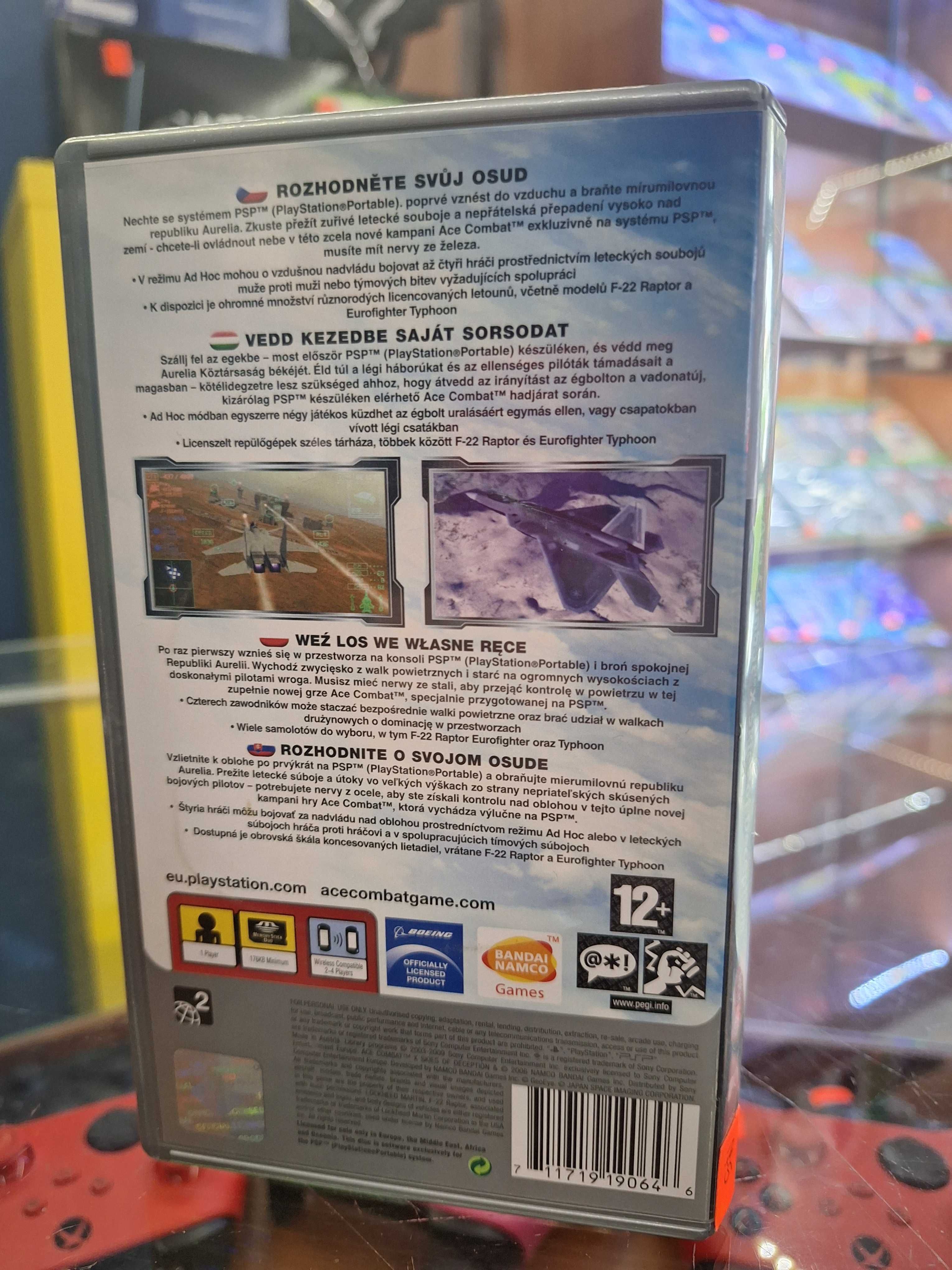 Ace Combat X Skies of Deception PSP, BDB, CentrumGrania