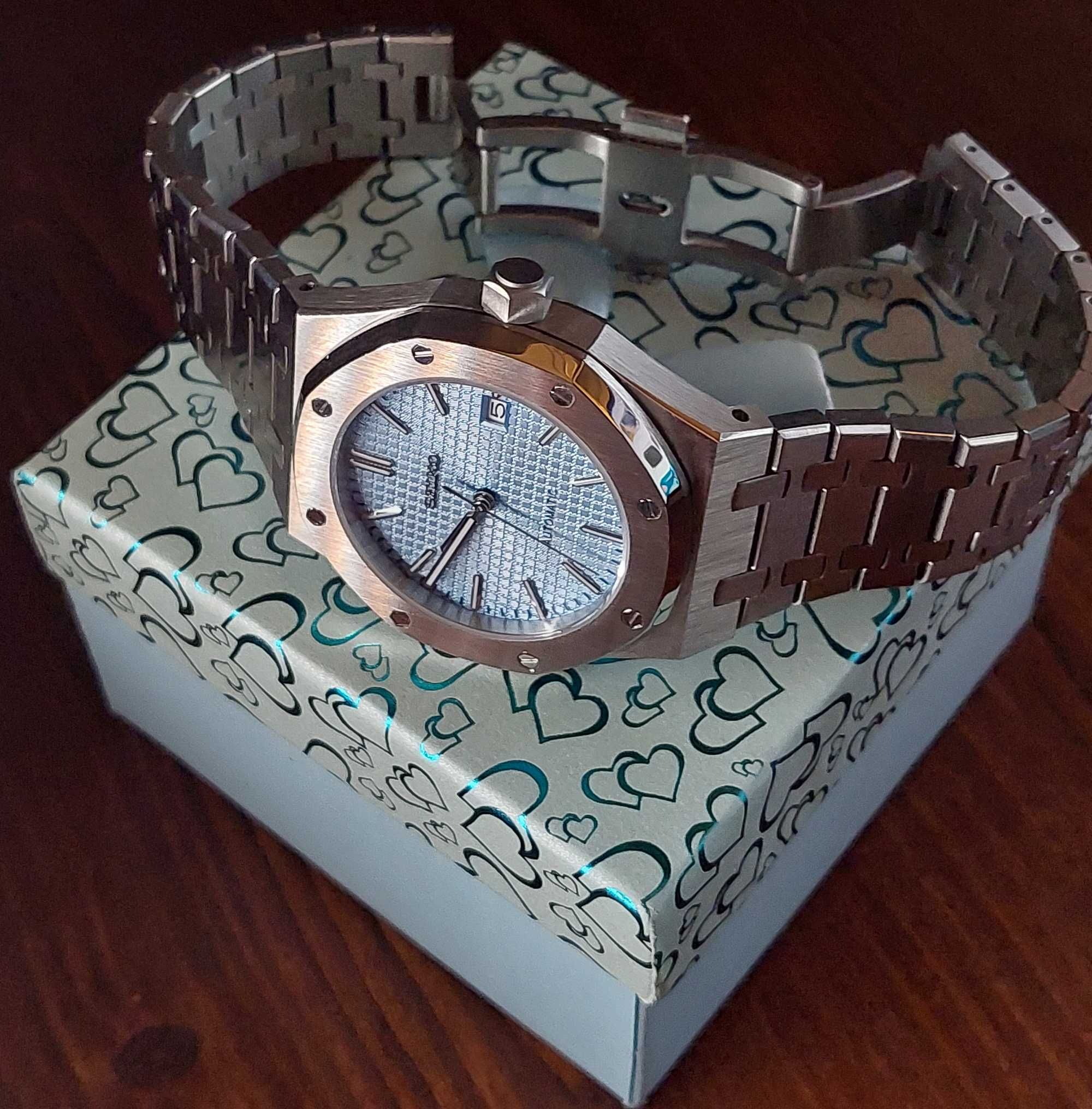 Zegarek Seiko mod Royal Oak