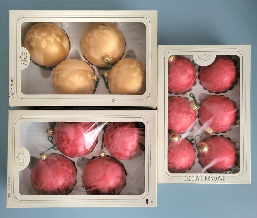 Wyjątkowe Bombki na choinkę Ozdoby Świąteczne