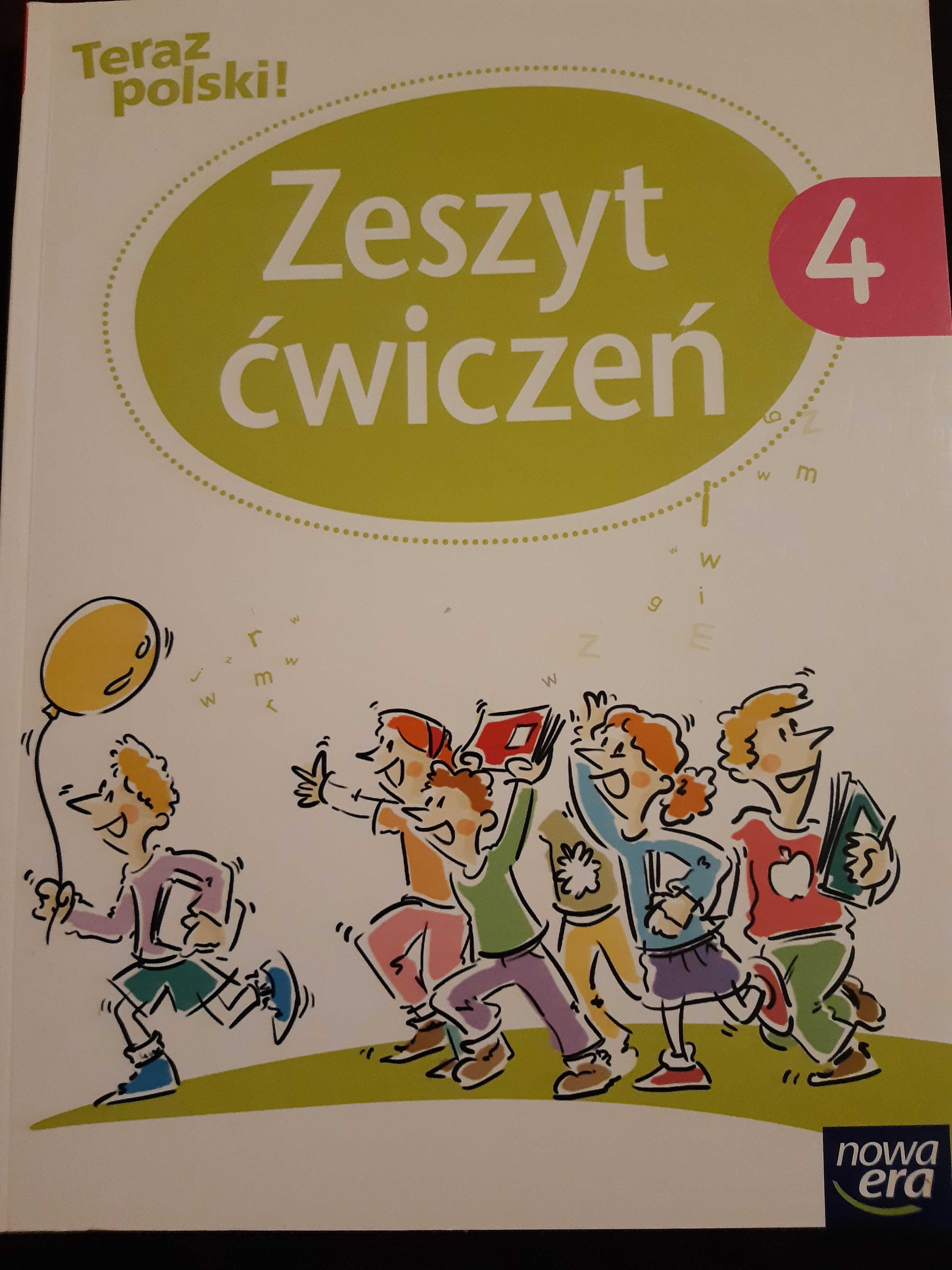Teraz polski! Klasa 4 Zeszyt ćwiczeń do języka polskiego